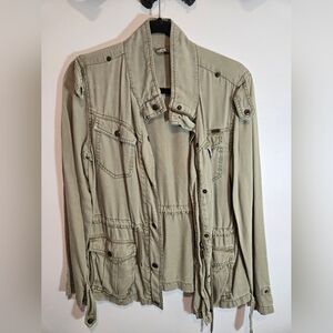 Women's Green  Utility Jacket